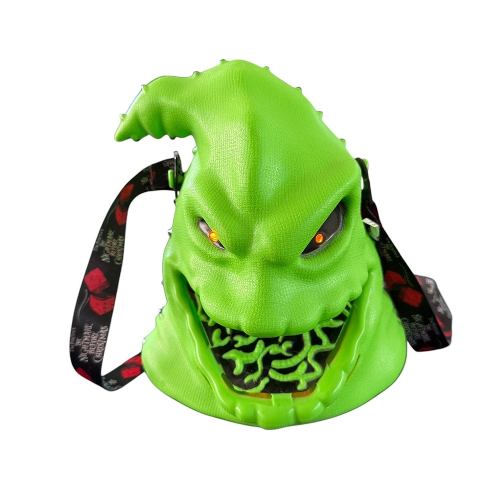 Oogie Boogie Disney Nightmare Before Christmas Light Up Popcorn Bucket WORKS